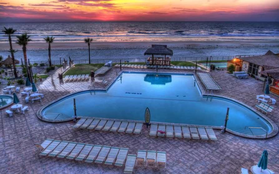 Daytona Beach Hawaiian Inn Daytona Beach Shores Екстер'єр фото